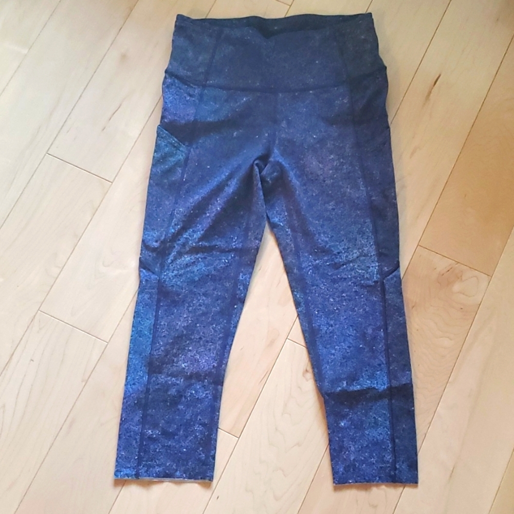 Lululemon size 6 blue leggings